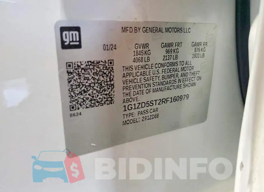 1G1ZD5ST2RF160979 Photo# 12