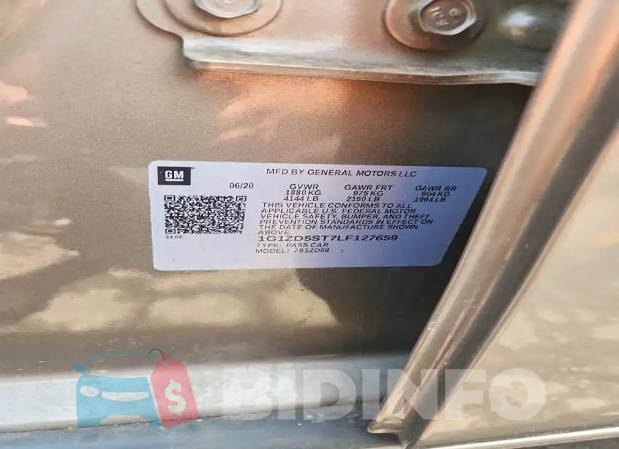 1G1ZD5ST7LF127659 Photo# 12