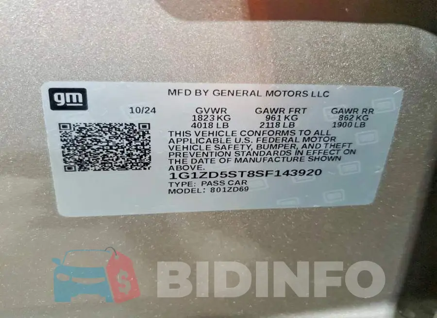 1G1ZD5ST8SF143920 Photo# 13