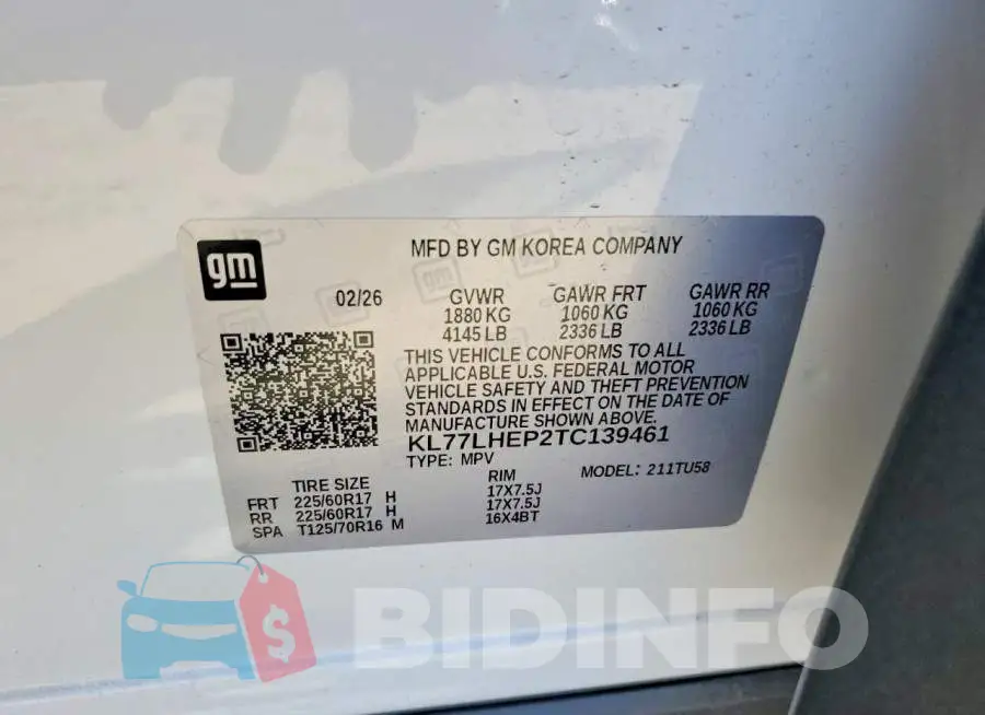 KL77LHEP2TC139461 Photo# 12