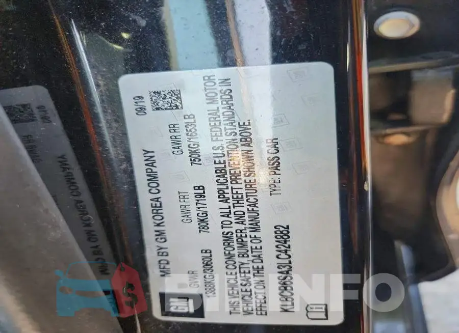 KL8CB6SA3LC424882 Photo# 12