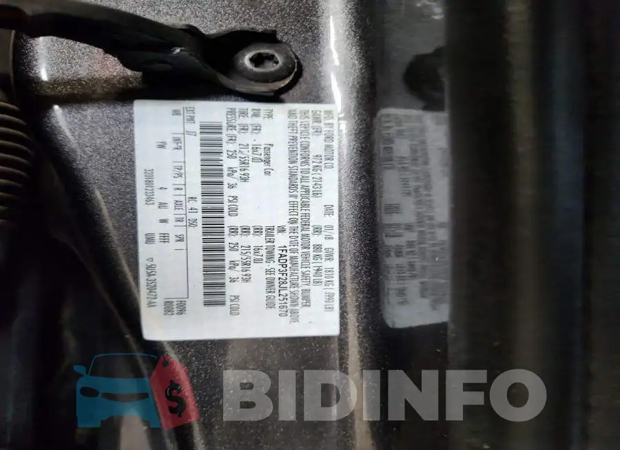 1FADP3F28JL251670 Photo# 13