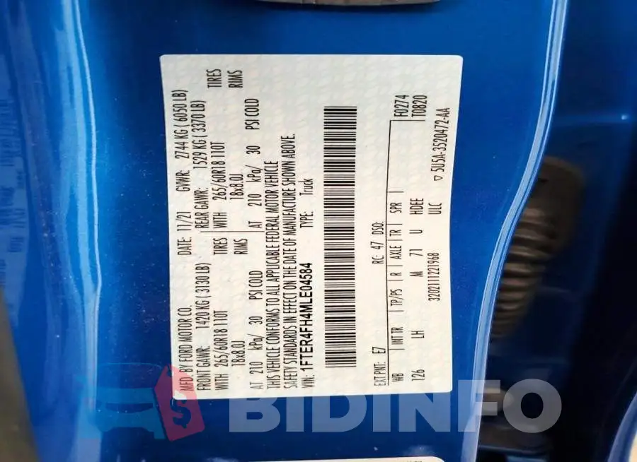 1FTER4FH4MLE04584 Photo# 12