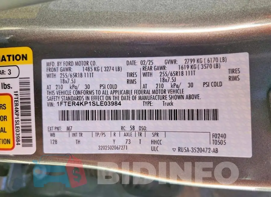 1FTER4KP1SLE03984 Photo# 13
