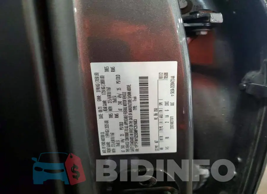 1FTFW1E55MFC51683 Photo# 12
