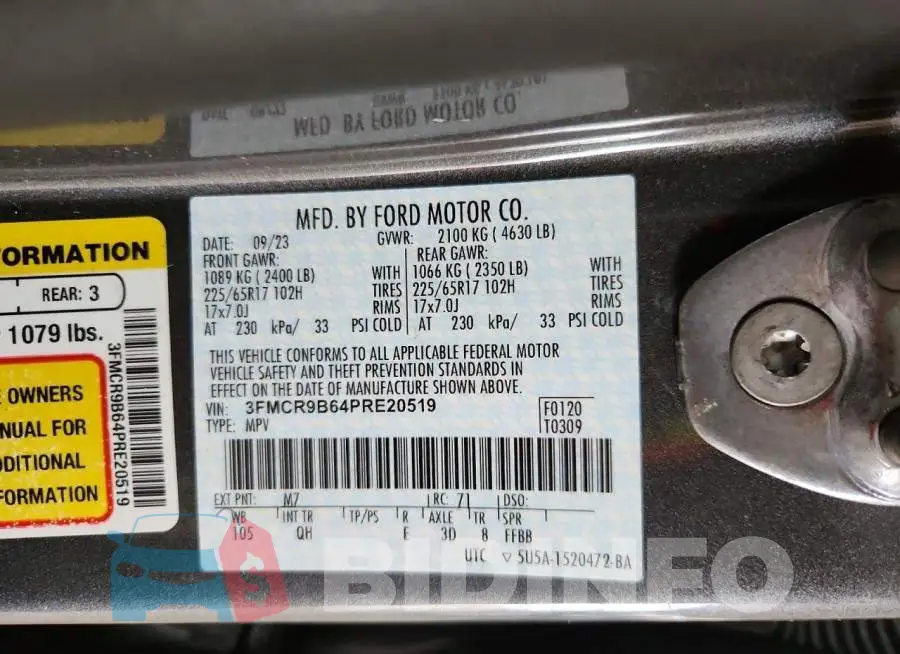 3FMCR9B64PRE20519 Photo# 12
