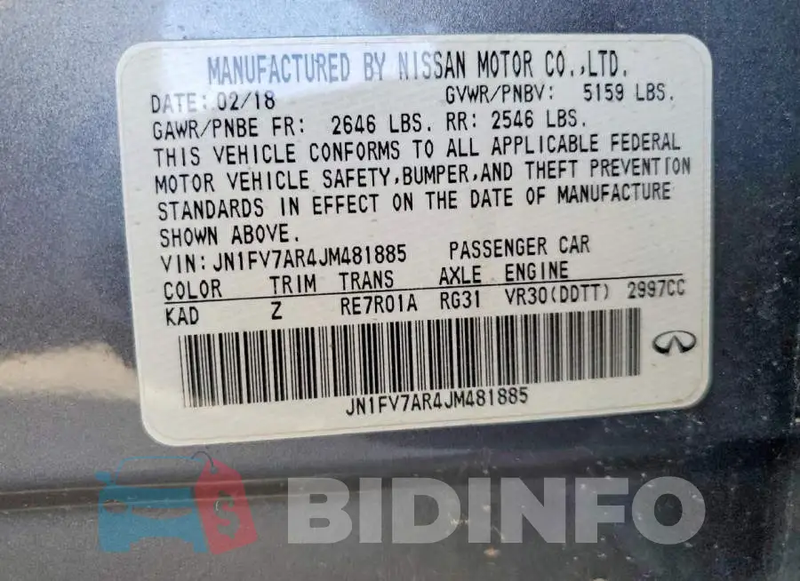 JN1FV7AR4JM481885 Photo# 12