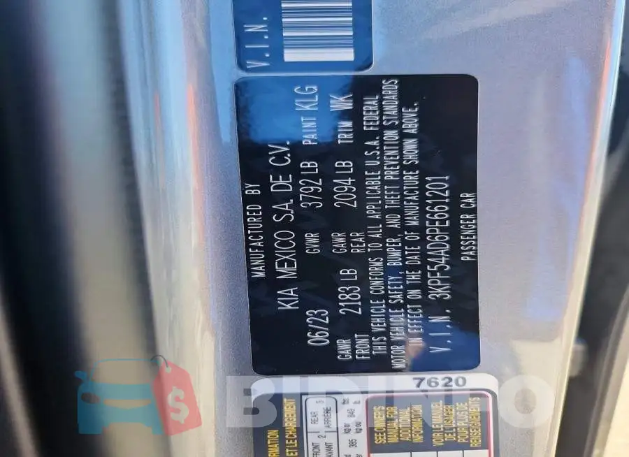 3KPF54AD6PE661201 Photo# 13