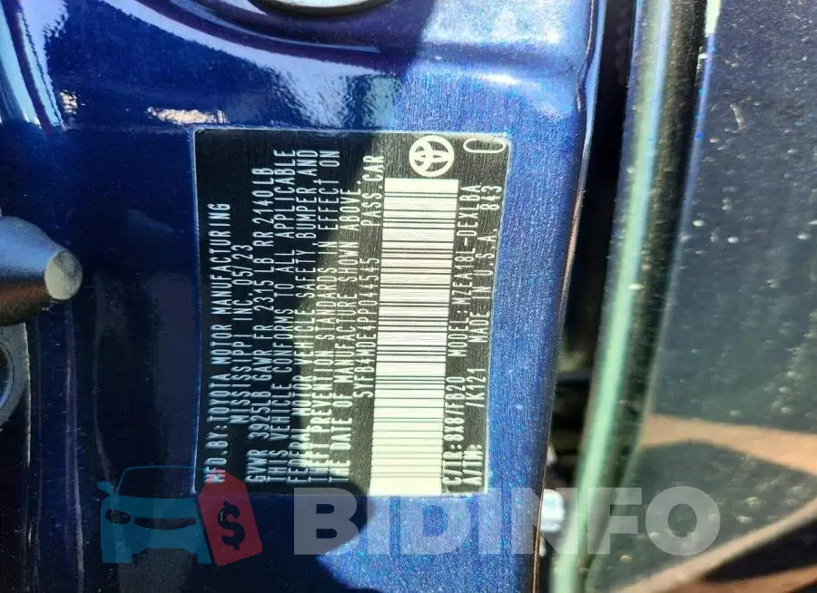 5YFB4MDE4PP044545 Photo# 12