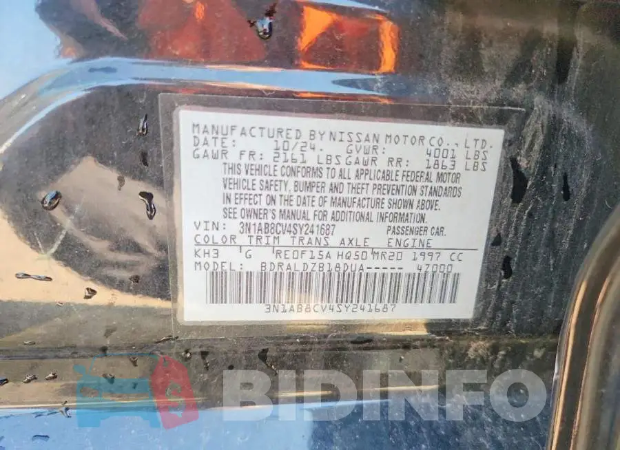 3N1AB8CV4SY241687 Photo# 12