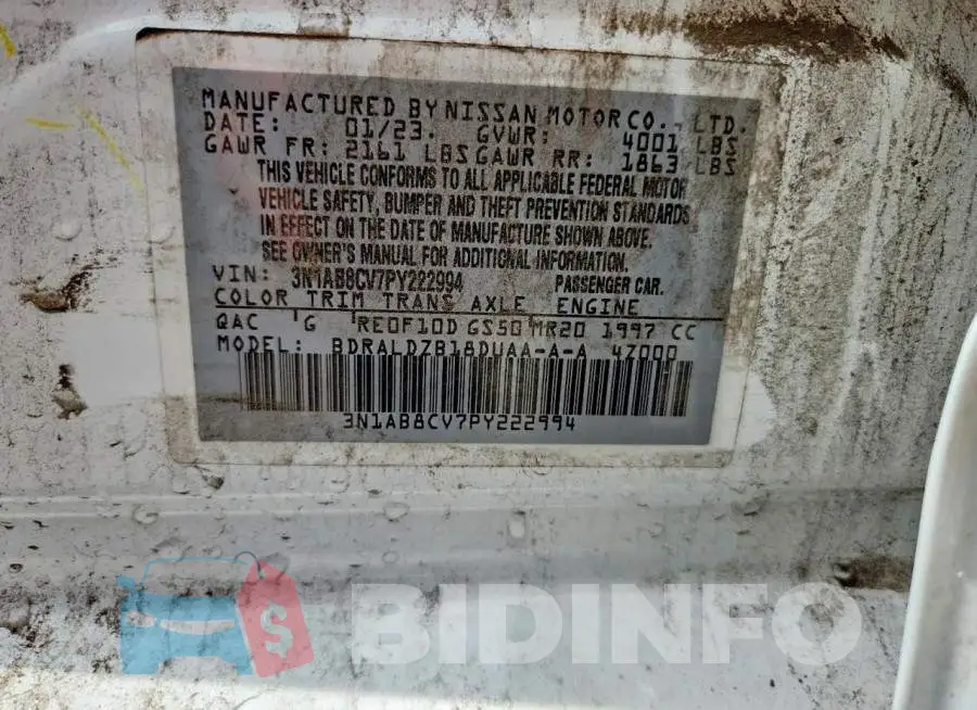 3N1AB8CV7PY222994 Photo# 12