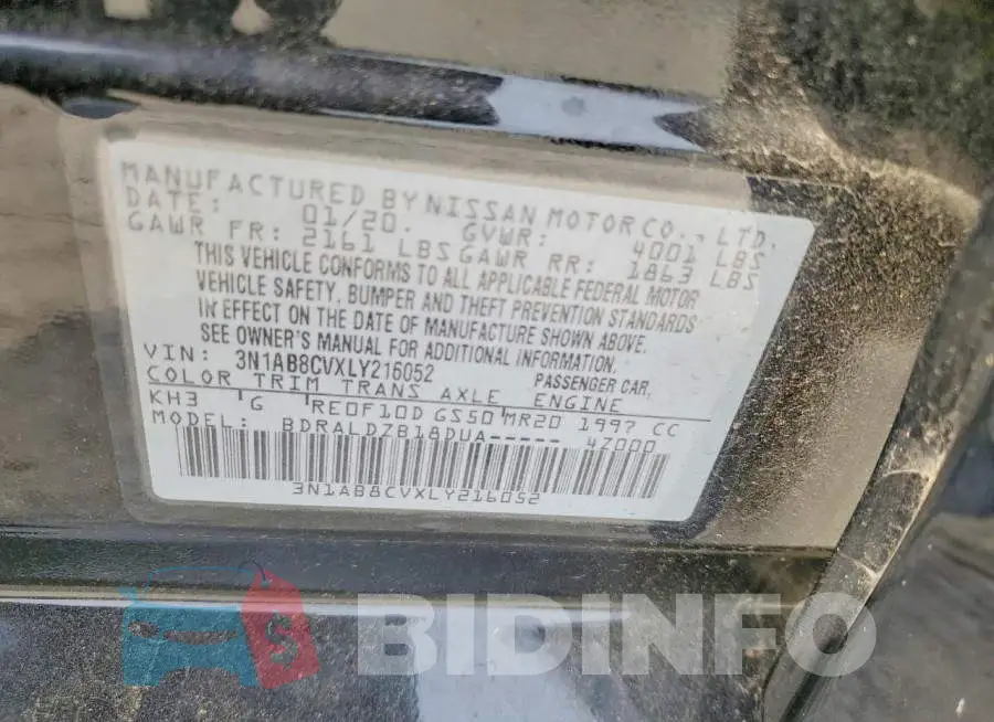 3N1AB8CVXLY216052 Photo# 12