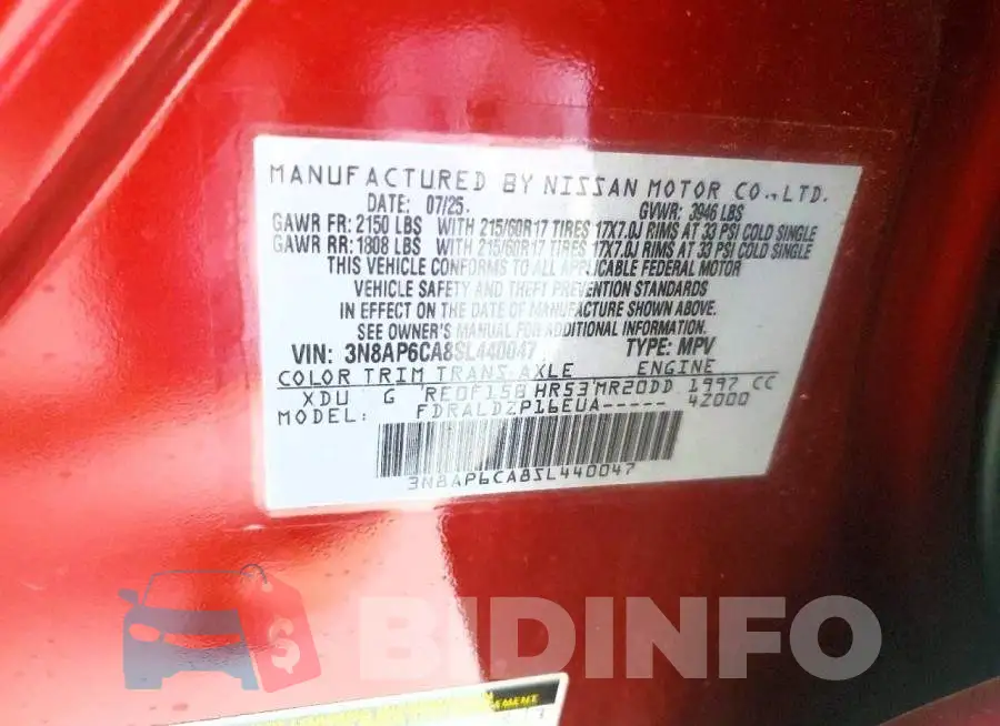 3N8AP6CA8SL440047 Photo# 13