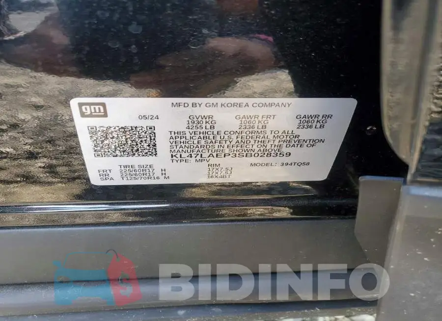 KL47LAEP3SB028359 Photo# 12
