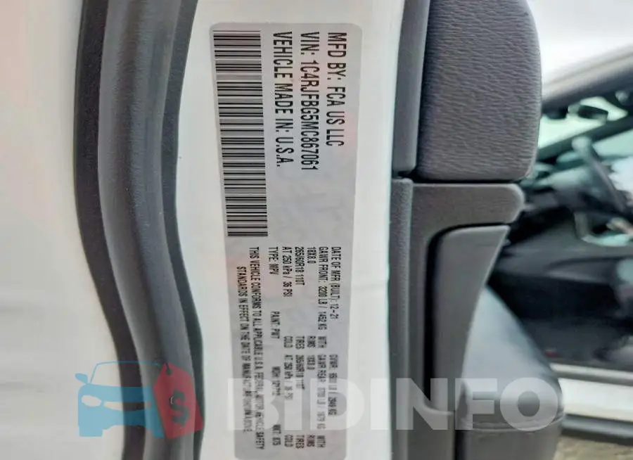 1C4RJFBG5MC867061 Photo# 14