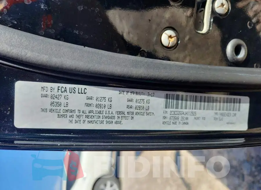 2C3CDZGG4JH112925 Photo# 12