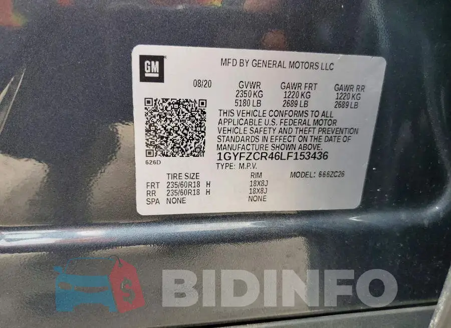 1GYFZCR46LF153436 Photo# 13