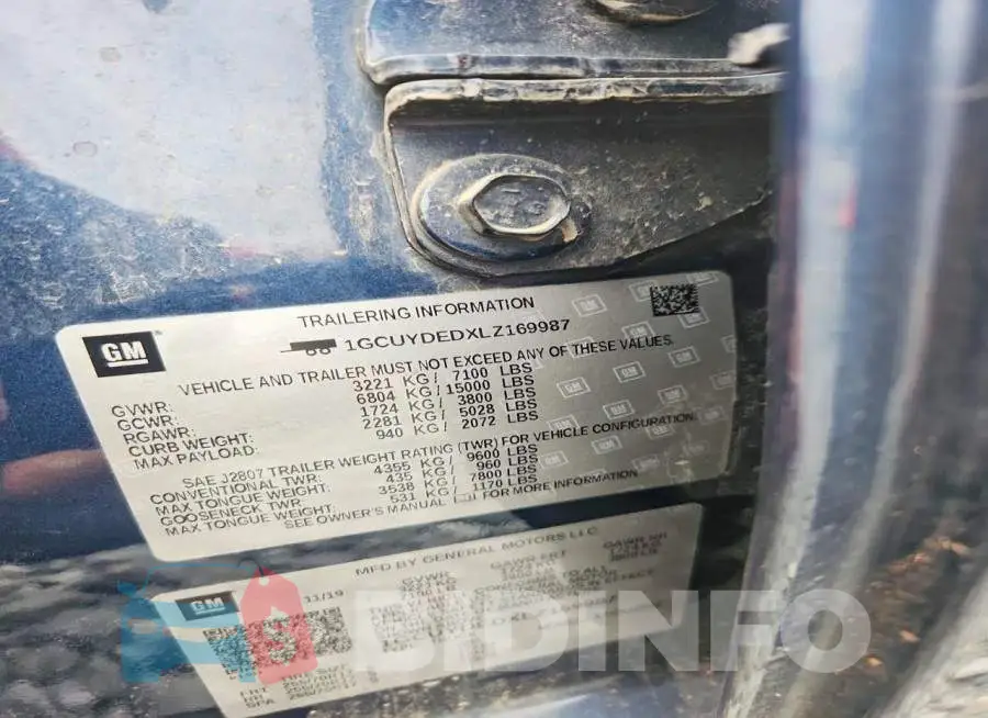 1GCUYDEDXLZ169987 Photo# 13