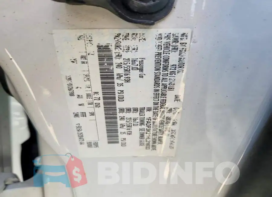 1FADP3K21HL216033 Photo# 12