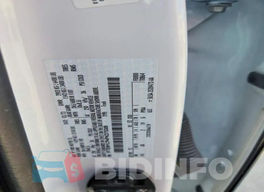 1FTEW1CP4PKD75309 Photo# 12