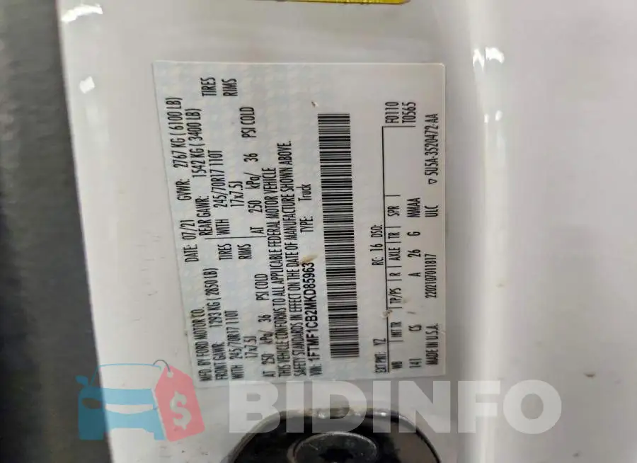 1FTMF1CB2MKD85963 Photo# 12