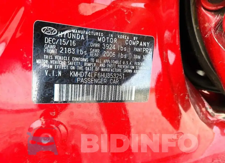 KMHD74LF6HU353251 Photo# 12