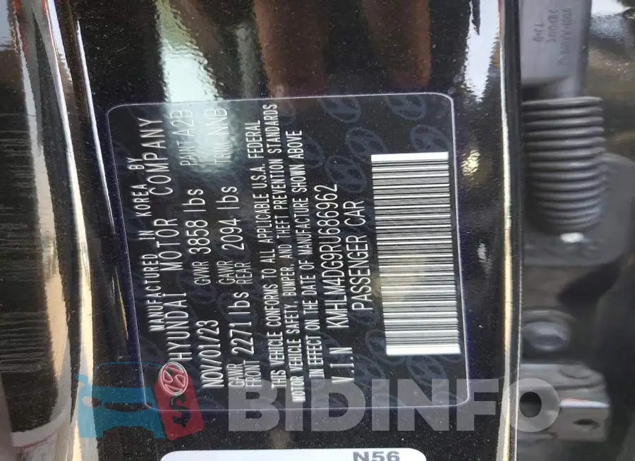 KMHLM4DG9RU686962 Photo# 13