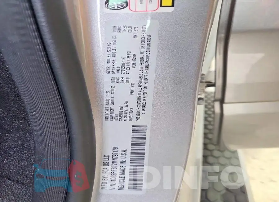 1C6SRFBT2MN797179 Photo# 12