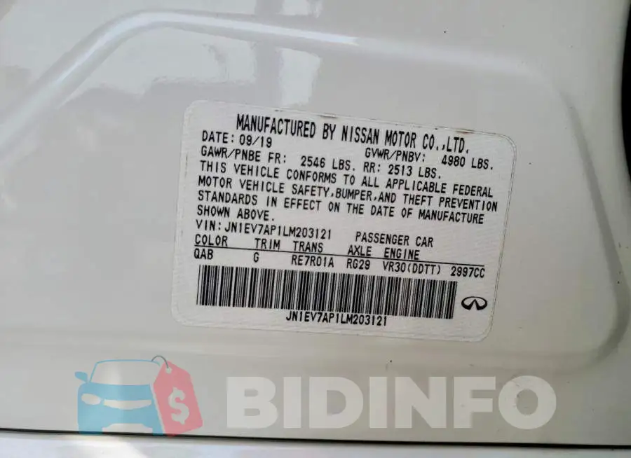 JN1EV7AP1LM203121 Photo# 13