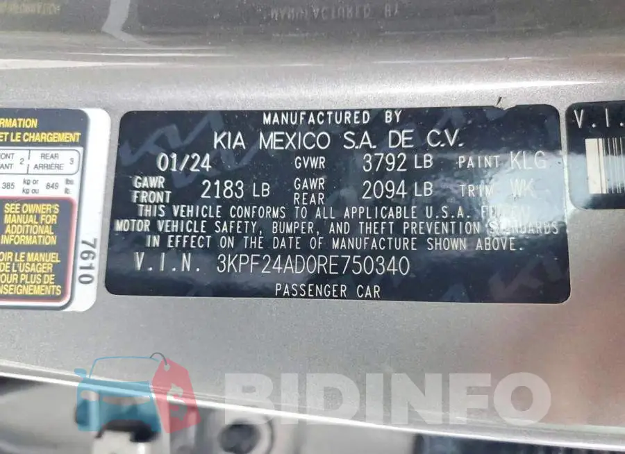 3KPF24AD0RE750340 Photo# 12