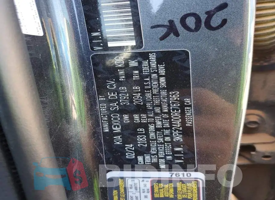 3KPF24AD0RE767963 Photo# 13