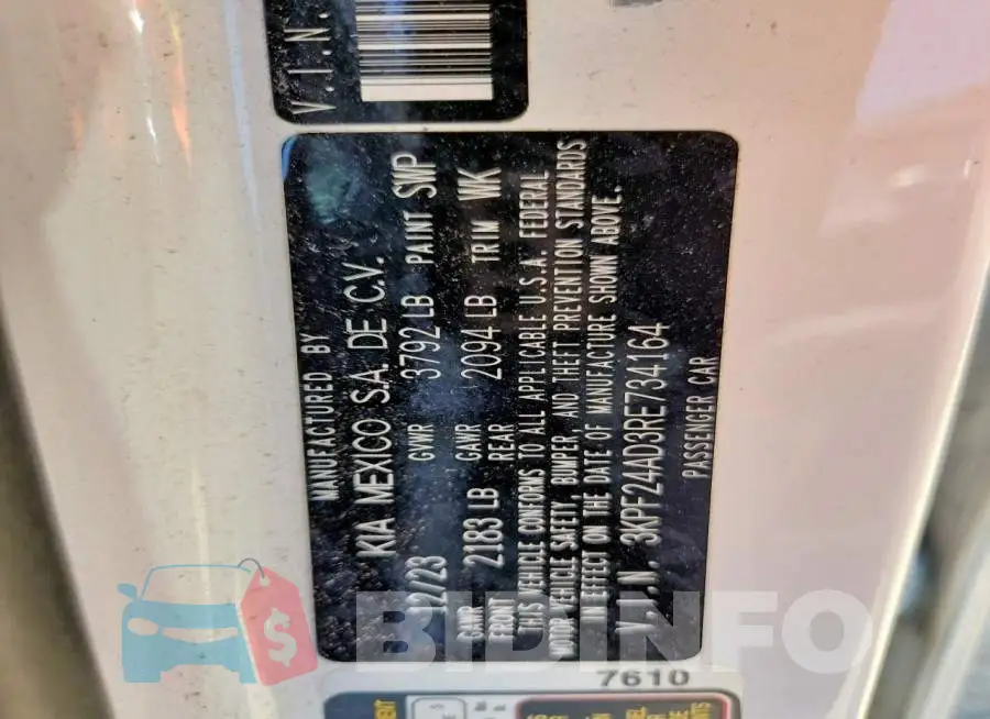 3KPF24AD3RE734164 Photo# 13
