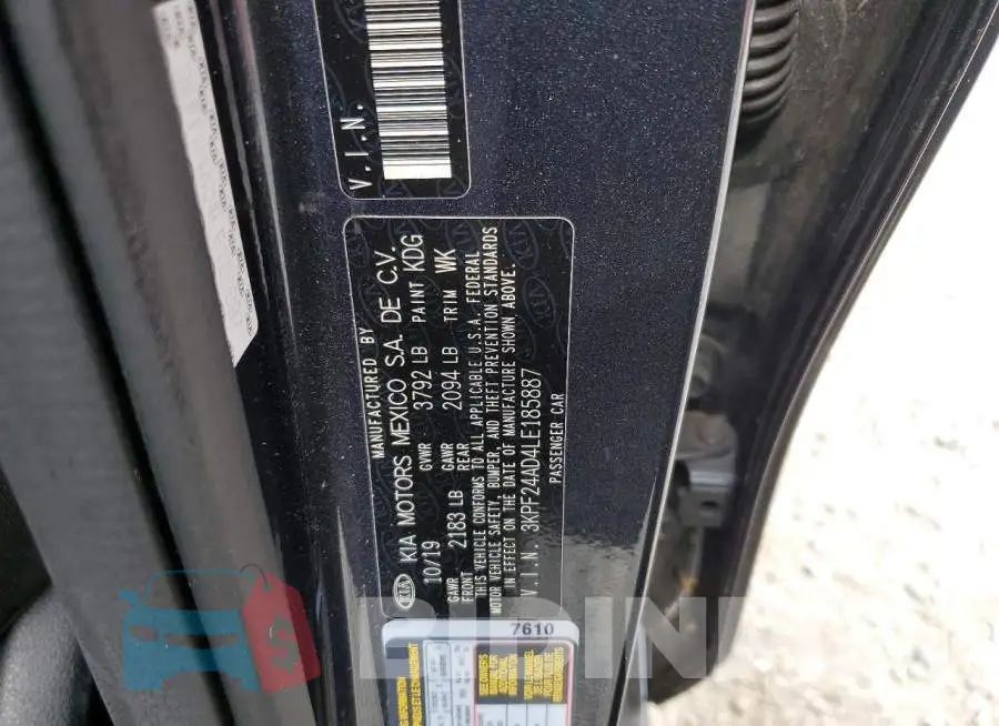 3KPF24AD4LE185887 Photo# 12