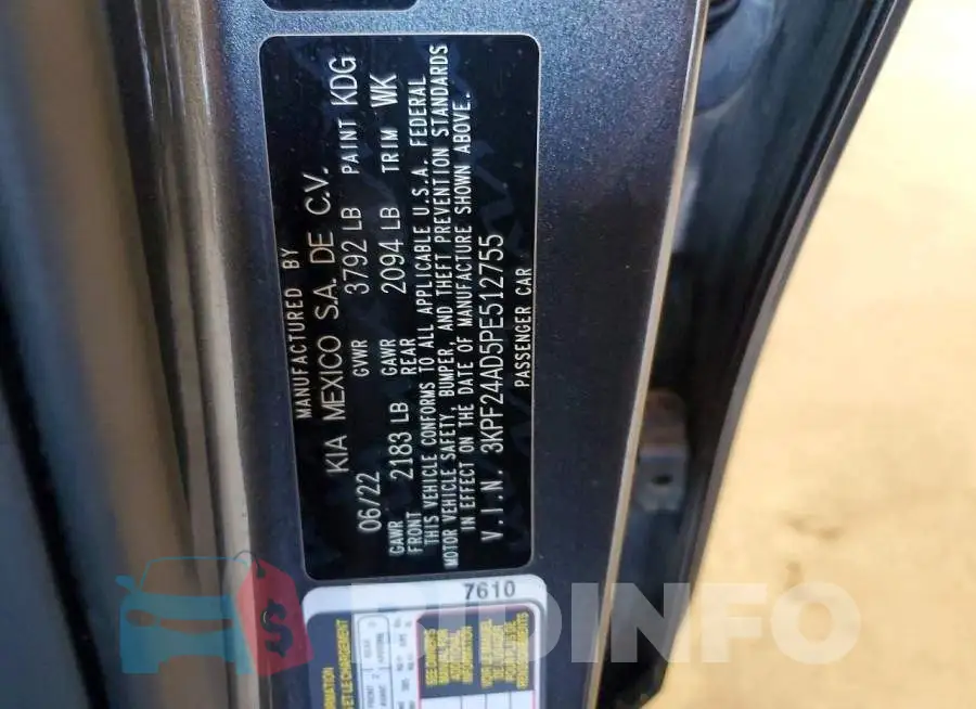3KPF24AD5PE512755 Photo# 12
