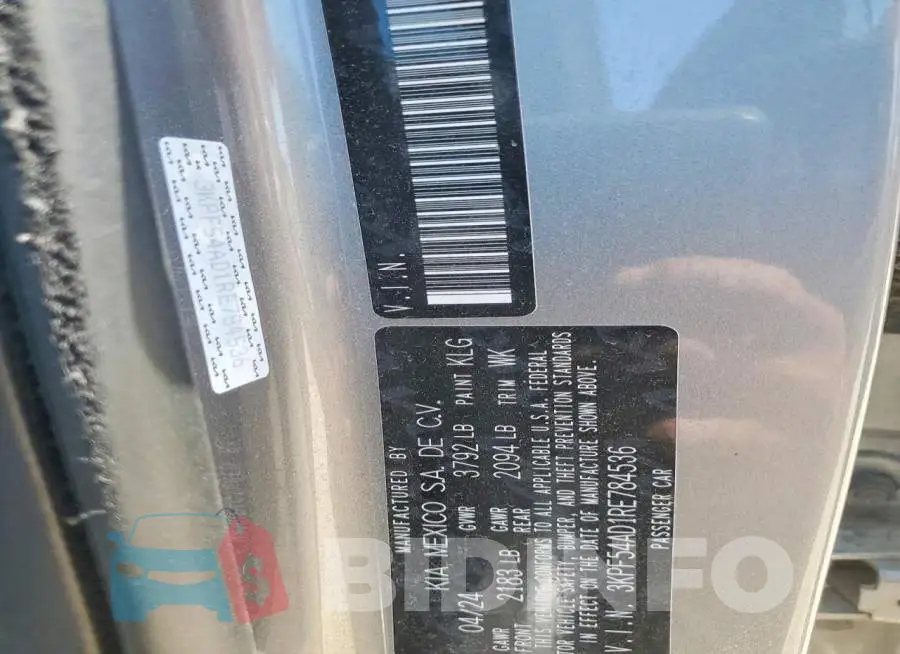 3KPF54AD1RE784536 Photo# 13