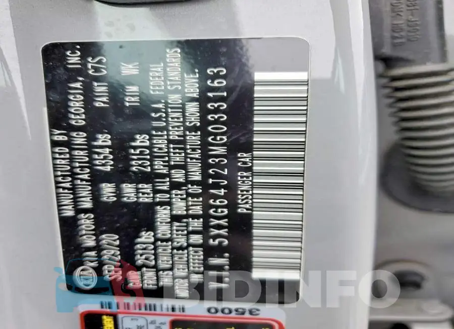 5XXG64J23MG033163 Photo# 12