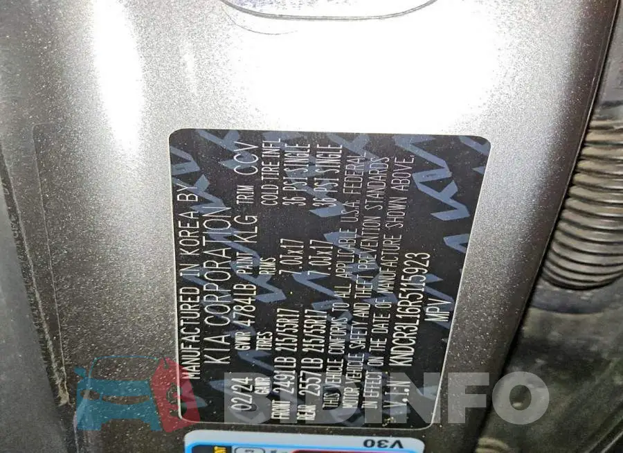 KNDCR3L16R5115923 Photo# 13