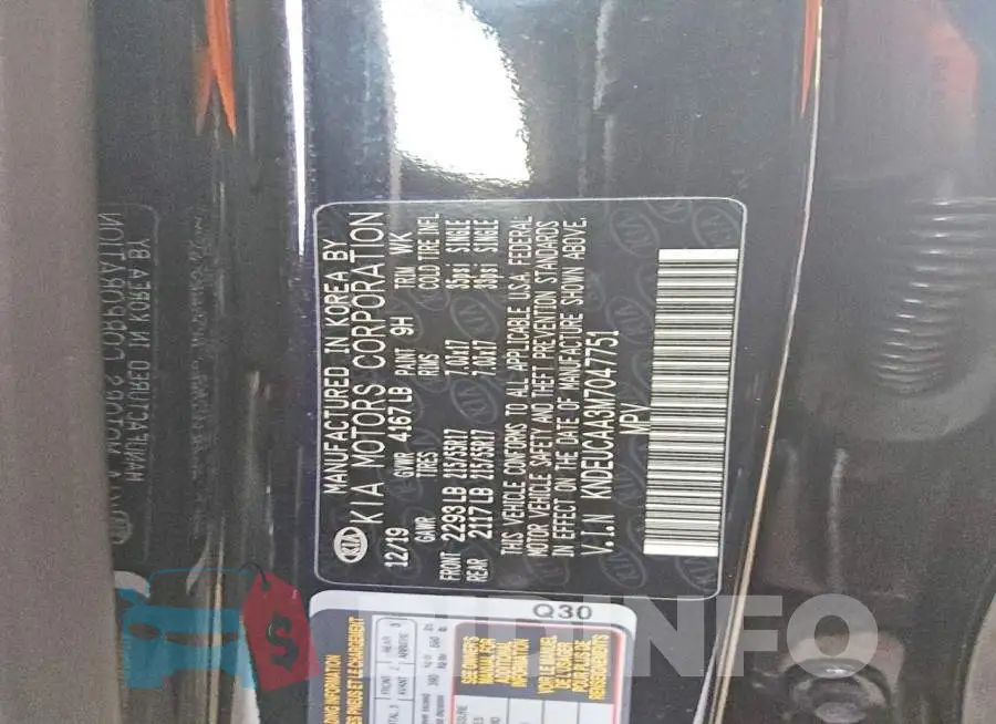 KNDEUCAA3M7047751 Photo# 13