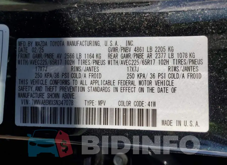 7MMVABBMXSN347078 Photo# 14