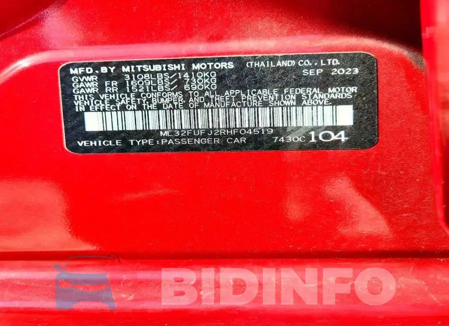 ML32FUFJ2RHF04519 Photo# 13