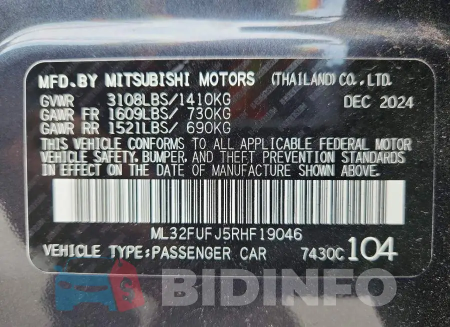 ML32FUFJ5RHF19046 Photo# 12
