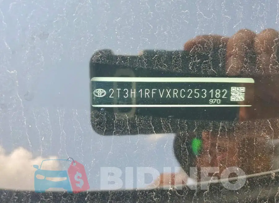 2T3H1RFVXRC253182 Photo# 12