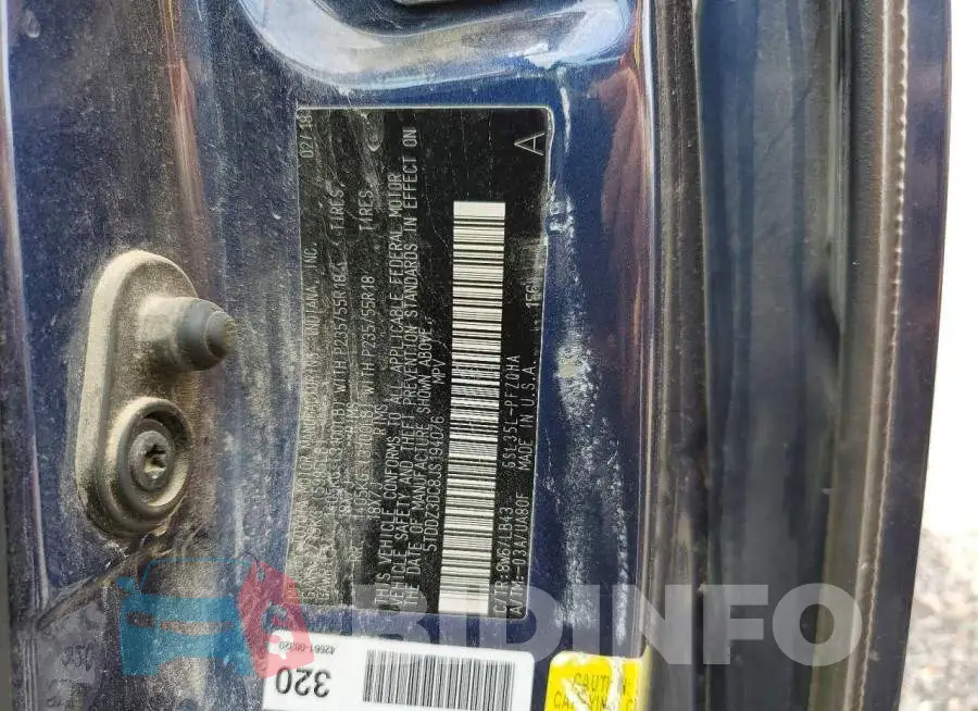 5TDDZ3DC8JS194076 Photo# 13