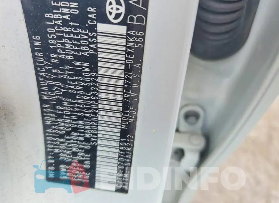 5YFBURHE2HP633229 Photo# 12