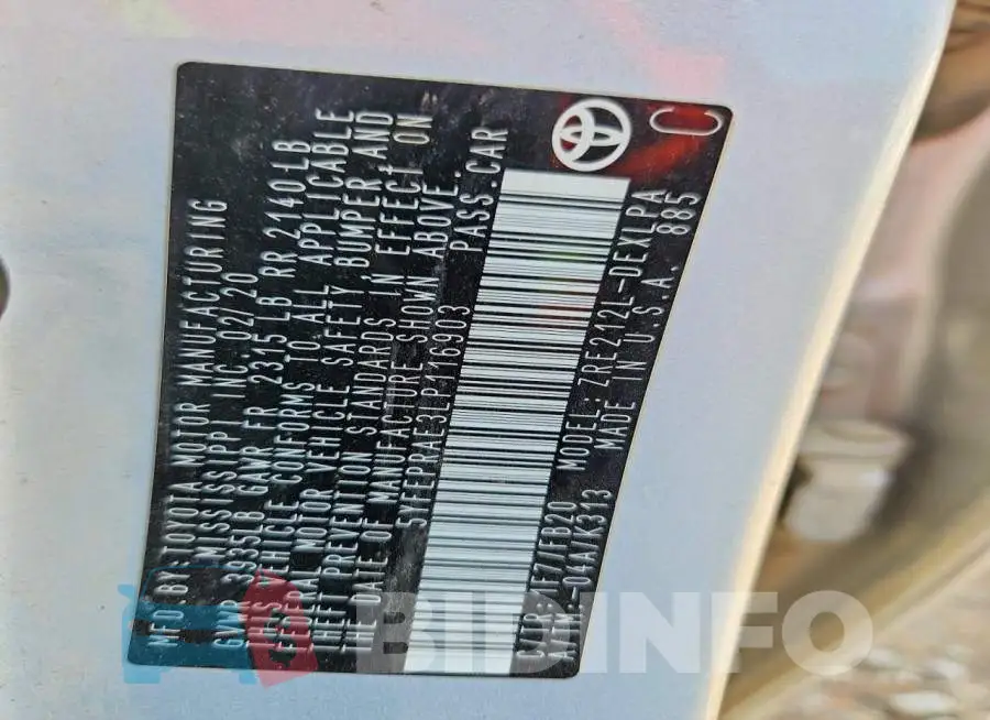5YFEPRAE3LP116903 Photo# 12