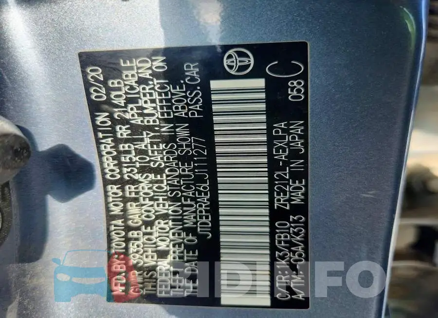 JTDEPRAE6LJ111277 Photo# 12
