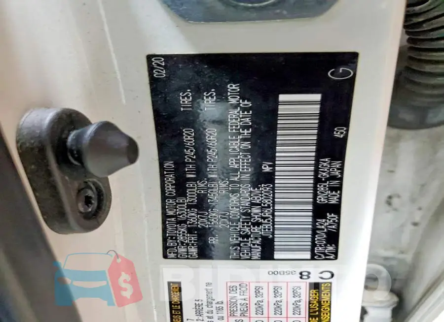 JTEBU5JR6L5802093 Photo# 14