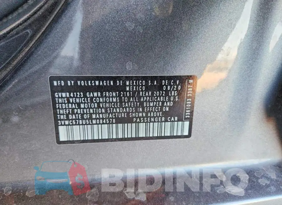 3VWC57BU5LM084578 Photo# 12