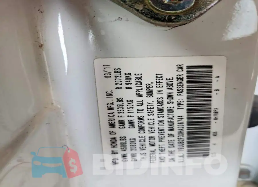 19UUB2F3XHA006744 Photo# 12