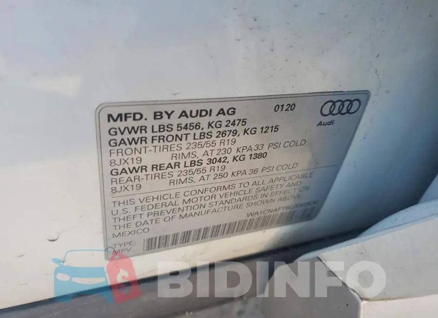 WA1CNAFY6L2060630 Photo# 13